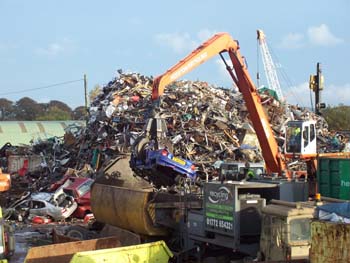 The event included a trip to a recycling plant in Preston
