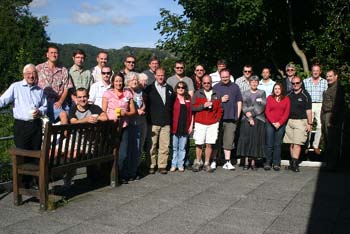 Scientists at the conference in Ambleside